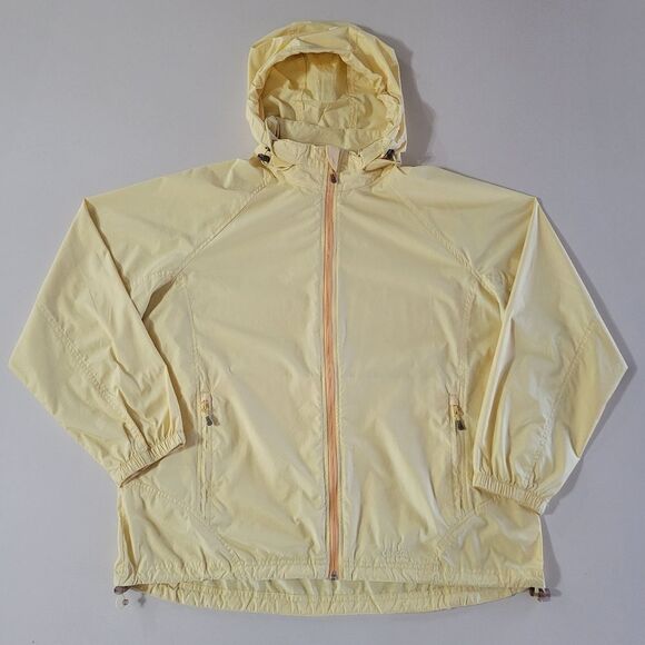 Cabela's Women’s Yellow Zip Front Lightweight Hooded Jacket - Picture 1 of 16